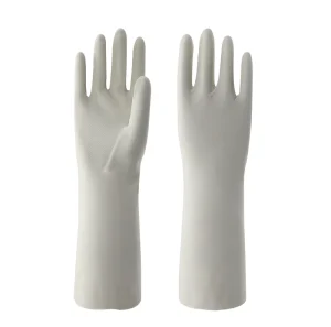 33cm Durable Rubber Nitrile Gloves for Home Use Thickened and Reusable
