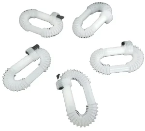 38mm Corrugated HDPE Plastic Spout Flexible Rubber Bellow Hose for Vehicle Oil Funnel Pipe Tube