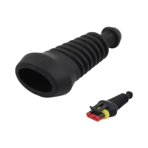 3P Automotive Connector Threaded Rubber Protective Sleeve Extension