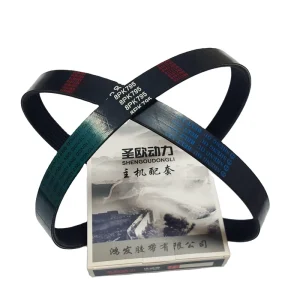 3PK 4PK 5PK 6PK 7PK 8PK 9PK 10PK 12PK 24PK 36PK Ribbed Rubber Power Transmission Belt OEM NR CR EPDM Material
