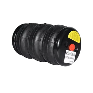 3S2200 3H2200 3E2200 Diameter 100mm with Closed Plate Rubber Only Triple Convoluted Air Suspension Spring Bellow
