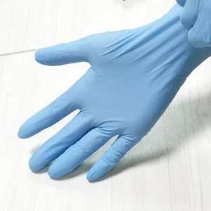 定制品牌纹身无乳胶无粉印刷丁腈手套 3mil 4mil 一次性丁腈手套