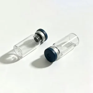 3ml 5ml 6ml Empty Glass Vial Rubber Stopper Cap Multi Specification Custom Logo with Rubber Stopper and Aluminum Cap
