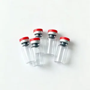 3ml 5ml 8ml 10ml Empty Sterile Glass Vials Custom Logo Glass Vial Bottles Various Sizes with Rubber Stopper and Aluminum Cap