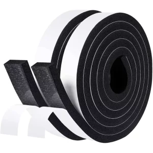3mm 6mm 9mm Block Air Dust Weather Stripping Rubber Sealing Tape Adhesive Cr Neoprene Foam Tape