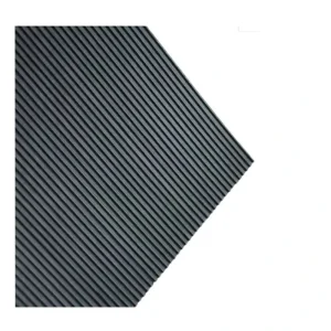 3mm Fine Ribbed Corrugated Rubber Floor Sheet Roll