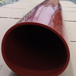 3mm Thickness Silicone Sleeve High Voltage Resistance for Film Processing Protective Film Production