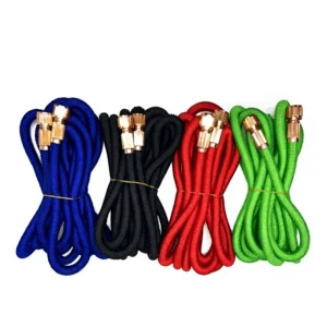3x Telescoping Water Hose-Flexible High-Pressure for Garden Watering Flowers Vegetables & Car Wash (20m Length)
