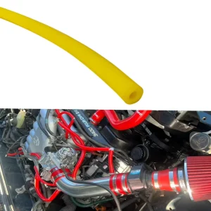 4 Inch Flexible 10*15 MM Air Intake Radiator Coolant Extruded Water Pipe Rubber Tube Silicone Hose