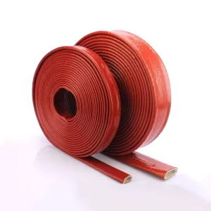 4 mm Diameter Silicone Rubber Fire Sleeve for Thermal Insulation