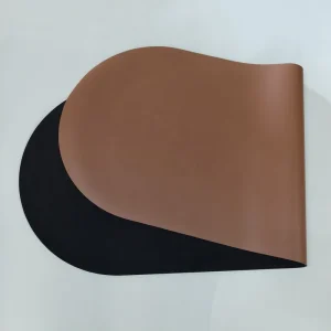 4.5mm Oval Shape PU Natural Rubber Yoga Mats Premium Quality Exercise Equipment