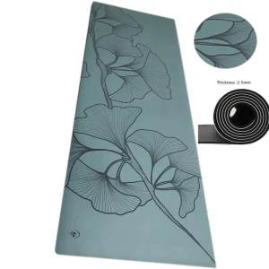 4.5mm Printed High Solid PU Yoga Mat New Custom Natural Rubber Yoga Mat Non Slip