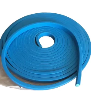 400% Swelling Vulcanized Blue Rubber Water Stop Strip Blue Color Waterstop Bars for Concrete Joints