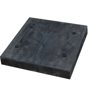 400 x 400 x 69 mm Rubber Bearings for Bridge Construction
