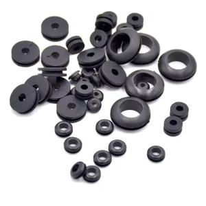 45mm Silicone Rubber Molded Flat Gasket Grommet NBR EPDM Neoprene Split Grommet