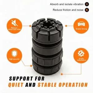 48302-60010 Suspension Bump Stop Rubber Shock Absorber Buffer Block for Land Cruiser