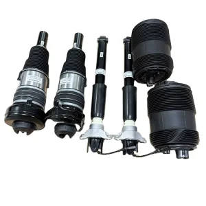 4PCS Front Rear Shock Absorber with 2PCS Air Bellow for Audi Q74M Q8 18 24 Bentley Bentayga 4M0616039AC 4M0616040AC