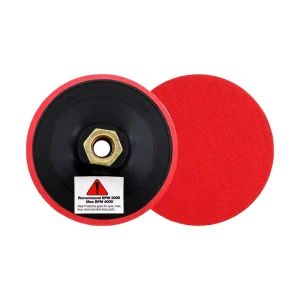 4inch M14 5/8”-11 Diamond Polishing Pads Backing Pad Foam Plastic Backer Pad Sanding Disc Velcro-baked Angle Grinder Adapter