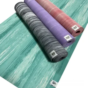 4mm Pure Rubber Yoga Mat Double Sided Non Slip Tear Resistant Wear Resistant Dirt Resistant 183cm Universal Use Mat