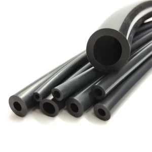 4mm x 6mm Black 60A Platinum Vacuum Silicone Tube, Heat- and Wear-Resistant