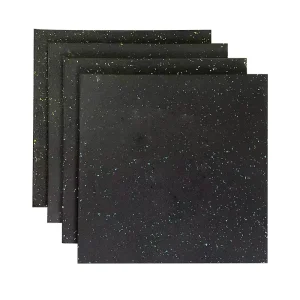 50*50/100*100cm EPDM Composite Rubber Tile Gym Floor Mat CrossFit Shock Pads
