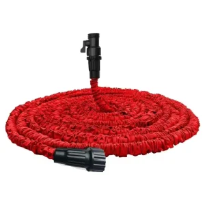 50ft Lightweight Expandable Flexible Garden Hose with Spray Nozzle, 25-150ft Range