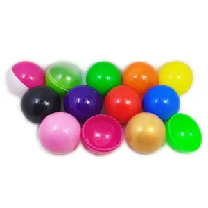 50mm 60mm 70mm 80mm Plastic Balls Empty Capsules For Toy Vending Machine Toy Balls