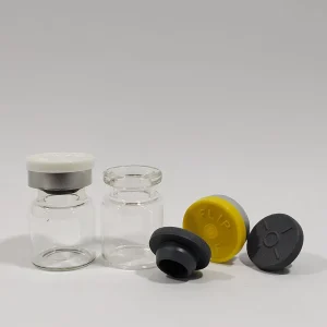 5ml 7ml 10ml 15ml 20ml 30ml Glass Antibiotic Vial with Rubber Stopper and Aluminum Cap Use for Pharmaceutical