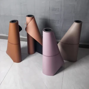 5mm Shock Absorption Extra Wide Extra Thick Mandala Mindful Gym PU Natural Rubber Yoga Mat