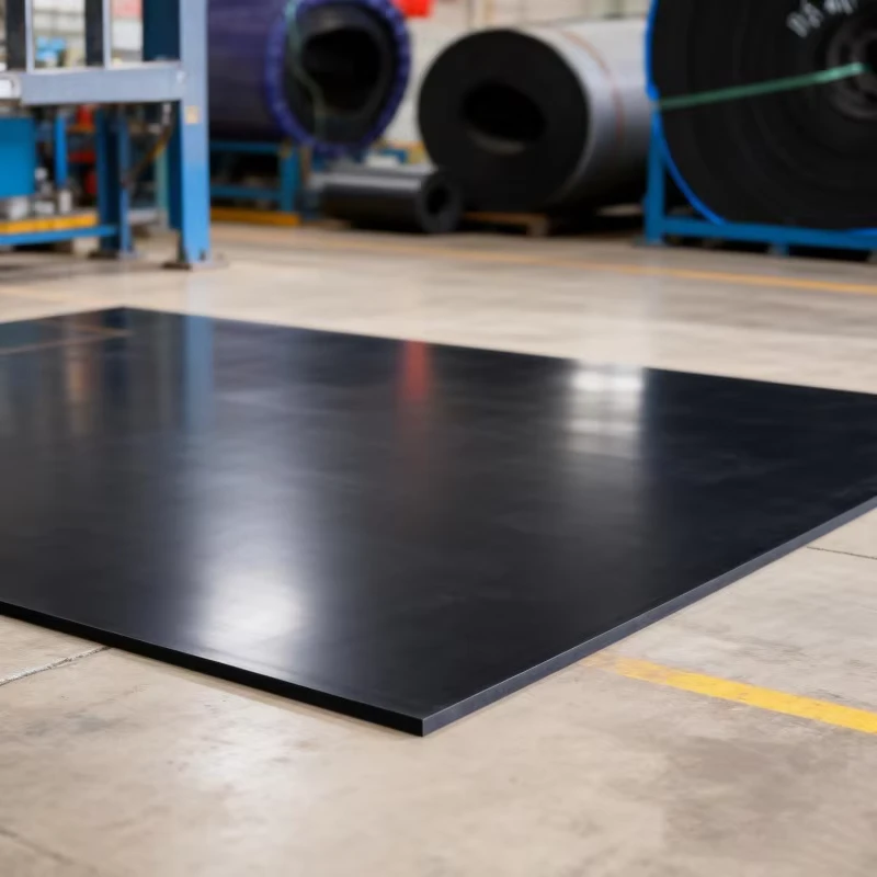 5mm Thick Heavy Industrial Rubber Plate Roller High Quality Wear Resistant Black Floor Mat Workshop Warehouse Protection