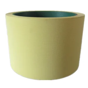 6 Inch Beige EPDM Rubber Roller with Iron Drum for Rice Milling
