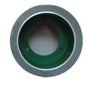 6 Inch KEPDM Green Rubber Roller with Iron Drum for Rice Milling