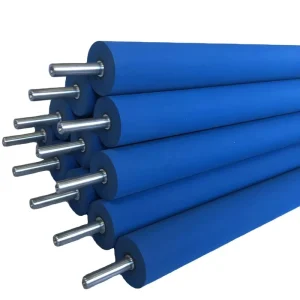 6 Inch QEPDM Rice Huller Rubber Roller For Grain Milling Machinery Custom Factory Direct Supply