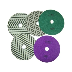 6 inch Dry Granite Marble Tile Grinding Wheel Abrasive Disc Diamond Polishing Pads for Stone Concrete for Grinder Polisher
