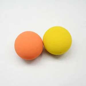 63mm 60mm 57mm Low Bounce Rubber Ball with Customized Logo for Game Colorful Hollow Rubber Ball