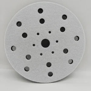 6Inch 21Holes 150mm 5 10 15mm Thick Buffing Foam Interface Soft Backing Pad for Contour Surface Die angle Grinder orbital Sander
