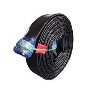 6inch Flexile High Pressure Rubber Drag Large Diameter TPU Layflat Hose for Slurry