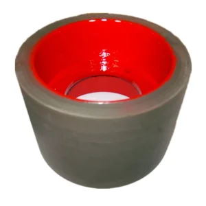 6inch SBR Rice Hulling Rubber Roller Brown Rubber Roller