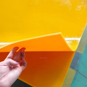6mm Thick Polyurethane Sheet Urethane Rubber Sheet with Custom Cutting Processing Service
