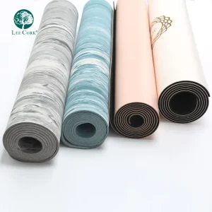 72×26 Inch Premium Rubber Yoga Mat 4mm Pure Rubber Yoga Mat Eco Friendly Non Slip Surface Natural Rubber Yoga Mats