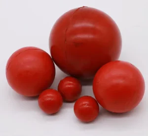 80mm Big High Bouncing Silicone Rubber Ball
