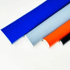85mm Red Oxide Silicone Coated Glass Fire Protection Sleeving