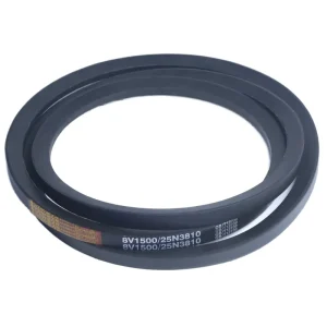8V1500 V Belt Canvas Polyester Wrapped Rubber Farm Construction Industries OEM Customizable