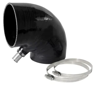 90-Degree Elbow Silicone Rubber Hose for Trucks, 57 x 67 mm, L200 x 200 mm, 4-Ply, SAE J20