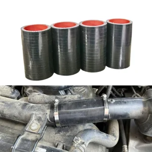 90mm 4-Ply Aramid-Reinforced Silicone Rubber Hose for Truck Radiator and Coolant Systems