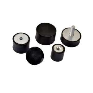 A C Anti Skid Rubber Pad Cylindrical Rubber Buffer Wear Proof Rubber Damper Shock Absorb Isolator