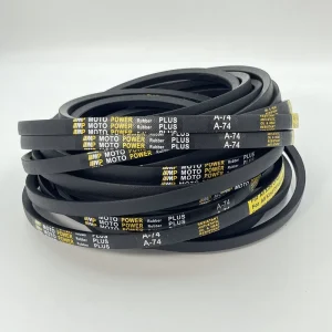 AA120 Wrapped Double Angle V Belt Rubber Transmission Belt for Agricultural Harvester Irrigation Pump Farm Heavy Equipment