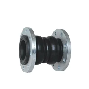 ACS WRAS Double Sphere Flexible Rubber Expansion Joints Low Pressure Rubber Bellows with Plated Surface Treatment