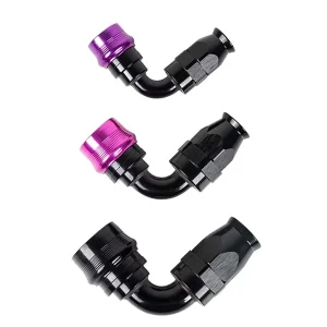 AN4 AN6 AN8 AN10 AN12 90 Degree Threaded Quick Release Hose Fittings For Automotive And Racing Parts