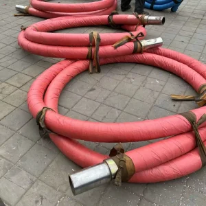 API 7K High Pressure Rotary Drilling Rubber Hose, 10000 PSI, Steel Wire Spiral for Oilfield Well Drilling